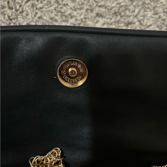 Steve Madden cheetah clutch purse with gold chain - Picture 5 of 6